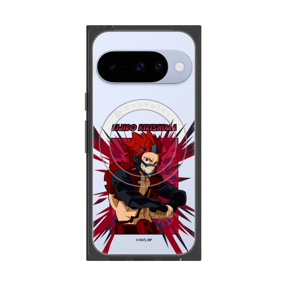 プレミアムスクエアケース with Pixelsnap［ 僕のヒーローアカデミア - ポップ - 切島 鋭児郎 ］