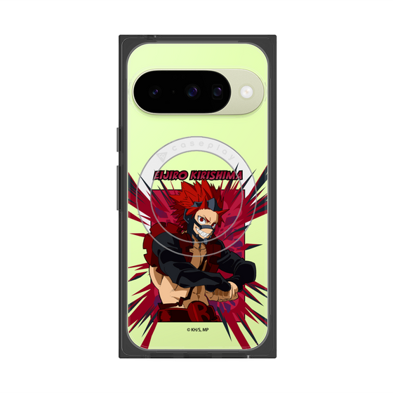 プレミアムスクエアケース with Pixelsnap［ 僕のヒーローアカデミア - ポップ - 切島 鋭児郎 ］