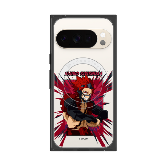 プレミアムスクエアケース with Pixelsnap［ 僕のヒーローアカデミア - ポップ - 切島 鋭児郎 ］