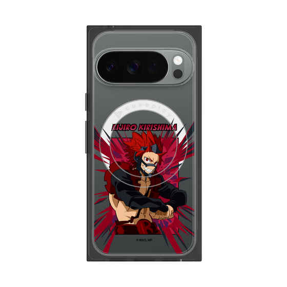 プレミアムスクエアケース with Pixelsnap［ 僕のヒーローアカデミア - ポップ - 切島 鋭児郎 ］