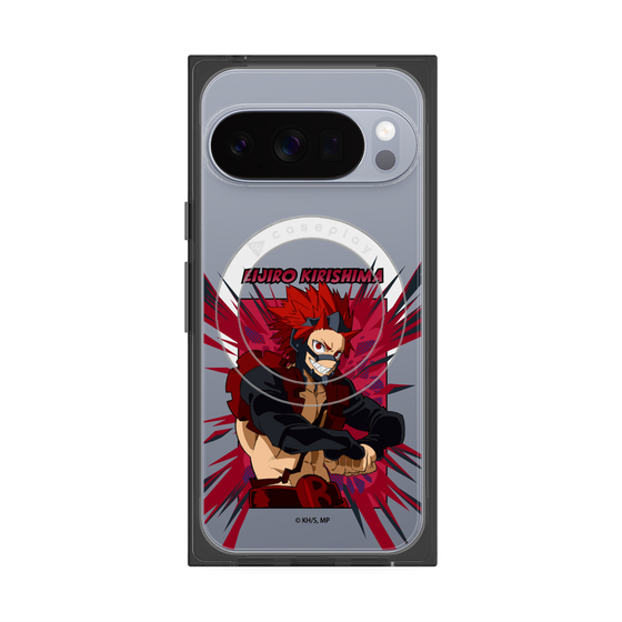 プレミアムスクエアケース with Pixelsnap［ 僕のヒーローアカデミア - ポップ - 切島 鋭児郎 ］