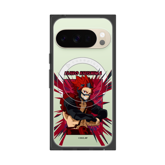 プレミアムスクエアケース with Pixelsnap［ 僕のヒーローアカデミア - ポップ - 切島 鋭児郎 ］