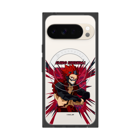 プレミアムスクエアケース with Pixelsnap［ 僕のヒーローアカデミア - ポップ - 切島 鋭児郎 ］