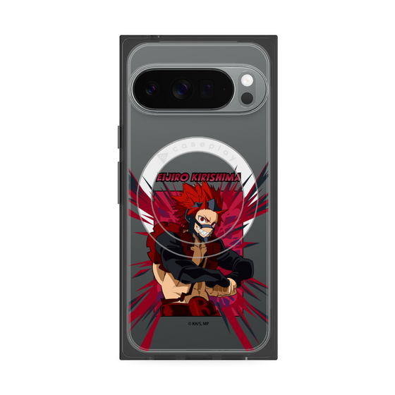 プレミアムスクエアケース with Pixelsnap［ 僕のヒーローアカデミア - ポップ - 切島 鋭児郎 ］