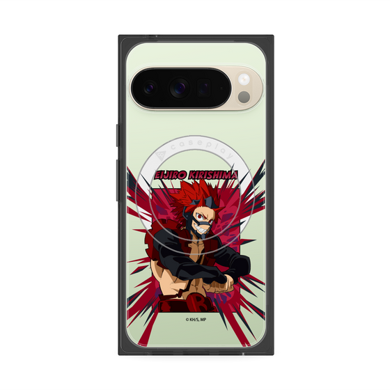 プレミアムスクエアケース with Pixelsnap［ 僕のヒーローアカデミア - ポップ - 切島 鋭児郎 ］