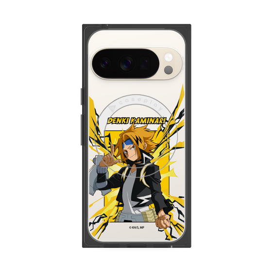 プレミアムスクエアケース with Pixelsnap［ 僕のヒーローアカデミア - ポップ - 上鳴 電気 ］