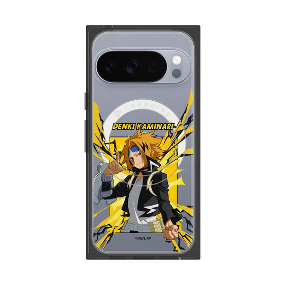 プレミアムスクエアケース with Pixelsnap［ 僕のヒーローアカデミア - ポップ - 上鳴 電気 ］