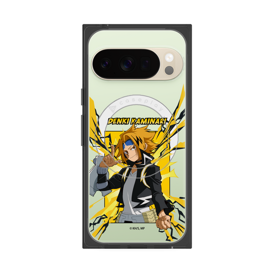 プレミアムスクエアケース with Pixelsnap［ 僕のヒーローアカデミア - ポップ - 上鳴 電気 ］