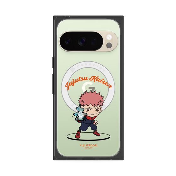 プレミアムスクエアケース with Pixelsnap［ 呪術廻戦 - ミニキャラ - 虎杖 悠仁 ］