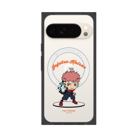 プレミアムスクエアケース with Pixelsnap［ 呪術廻戦 - ミニキャラ - 虎杖 悠仁 ］
