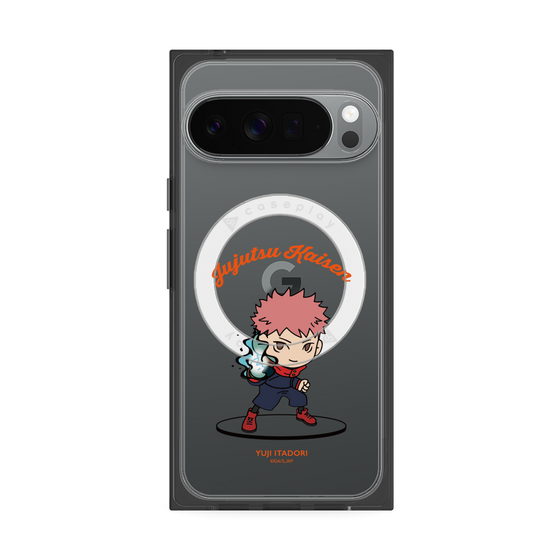 プレミアムスクエアケース with Pixelsnap［ 呪術廻戦 - ミニキャラ - 虎杖 悠仁 ］
