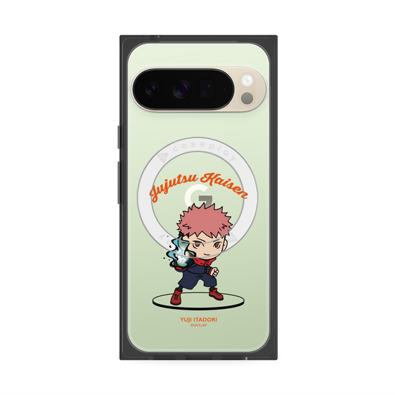 プレミアムスクエアケース with Pixelsnap［ 呪術廻戦 - ミニキャラ - 虎杖 悠仁 ］