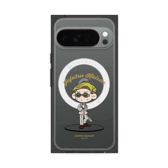 プレミアムスクエアケース with Pixelsnap［ 呪術廻戦 - ミニキャラ - 七海 建人 ］