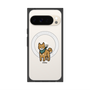 プレミアムスクエアケース with Pixelsnap［ オリジナル - CASEPLAYイヌ - shiba ］