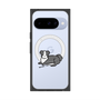 プレミアムスクエアケース with Pixelsnap［ オリジナル - CASEPLAYイヌ - border collie ］