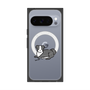 プレミアムスクエアケース with Pixelsnap［ オリジナル - CASEPLAYイヌ - border collie ］