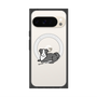 プレミアムスクエアケース with Pixelsnap［ オリジナル - CASEPLAYイヌ - border collie ］