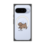 プレミアムスクエアケース with Pixelsnap［ オリジナル - CASEPLAYイヌ - toy pooh ］