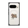 プレミアムスクエアケース with Pixelsnap［ オリジナル - CASEPLAYイヌ - toy pooh ］