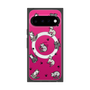 プレミアムスクエアケース with Pixelsnap［ オリジナル - CASEPLAYネコ総柄 - color ］