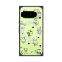 プレミアムスクエアケース with Pixelsnap［ オリジナル - CASEPLAYネコ総柄 - black ］