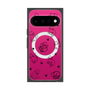 プレミアムスクエアケース with Pixelsnap［ オリジナル - CASEPLAYネコ総柄 - black ］