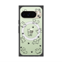 プレミアムスクエアケース with Pixelsnap［ オリジナル - CASEPLAYイヌ総柄 - black ］