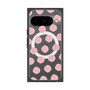 プレミアムスクエアケース with Pixelsnap［ オリジナル - 推し色水玉 - ピンク ］