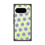 プレミアムスクエアケース with Pixelsnap［ オリジナル - 推し色水玉 - パープル ］