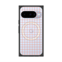 プレミアムスクエアケース with Pixelsnap［ オリジナル - 推し色チェック - オレンジ ］