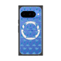 プレミアムスクエアケース with Pixelsnap［ オリジナル - 推し色三角 - ブルー ］