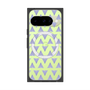 プレミアムスクエアケース with Pixelsnap［ オリジナル - 推し色三角 - パープル ］