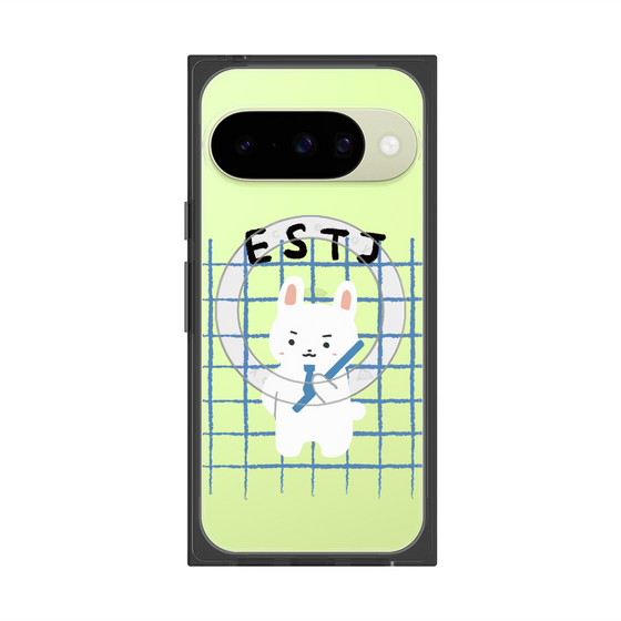 プレミアムスクエアケース with Pixelsnap［ オリジナル - ESTJ 幹部 - キャラクター ］
