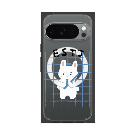 プレミアムスクエアケース with Pixelsnap［ オリジナル - ESTJ 幹部 - キャラクター ］