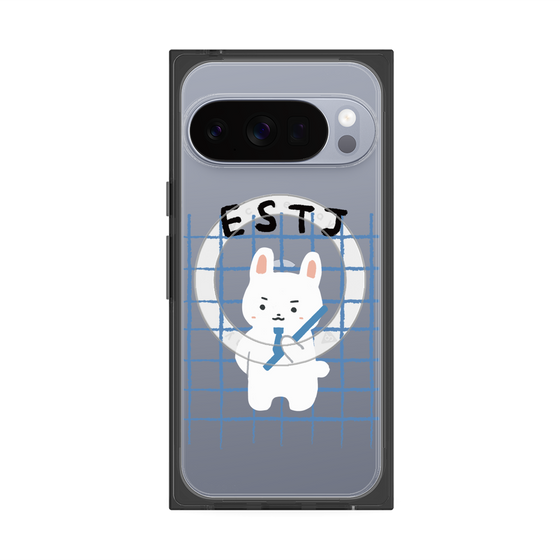 プレミアムスクエアケース with Pixelsnap［ オリジナル - ESTJ 幹部 - キャラクター ］