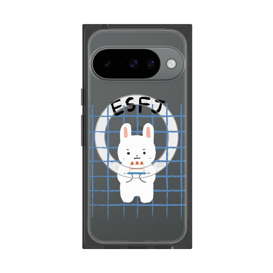 プレミアムスクエアケース with Pixelsnap［ オリジナル - ESFJ 領事 - キャラクター ］