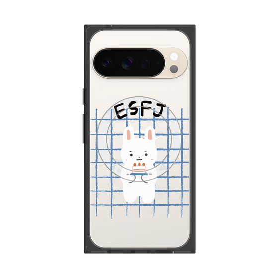 プレミアムスクエアケース with Pixelsnap［ オリジナル - ESFJ 領事 - キャラクター ］