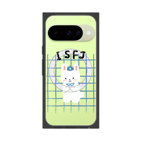 プレミアムスクエアケース with Pixelsnap［ オリジナル - ISFJ 擁護者 - キャラクター ］