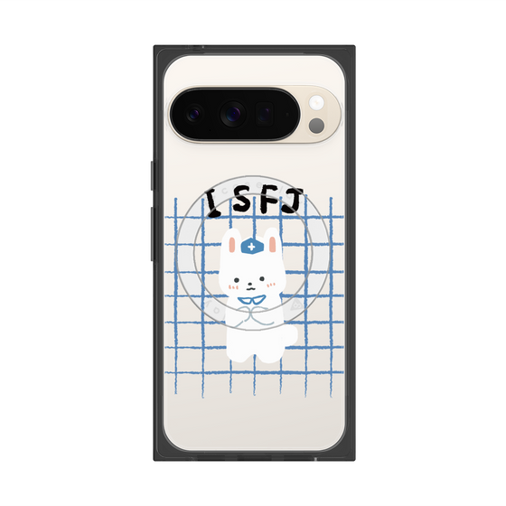 プレミアムスクエアケース with Pixelsnap［ オリジナル - ISFJ 擁護者 - キャラクター ］