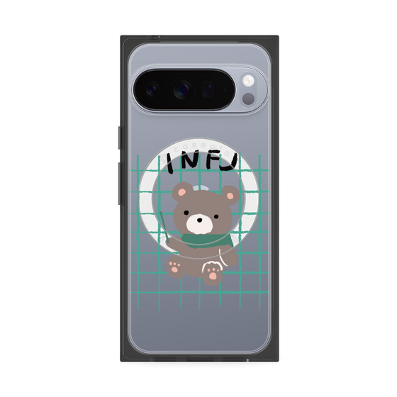 プレミアムスクエアケース with Pixelsnap［ オリジナル - INFJ 提唱者 - キャラクター ］