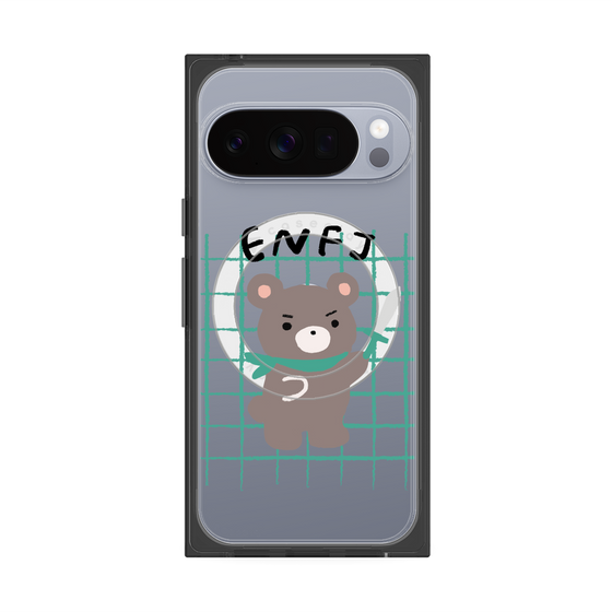 プレミアムスクエアケース with Pixelsnap［ オリジナル - ENFJ 主人公 - キャラクター ］