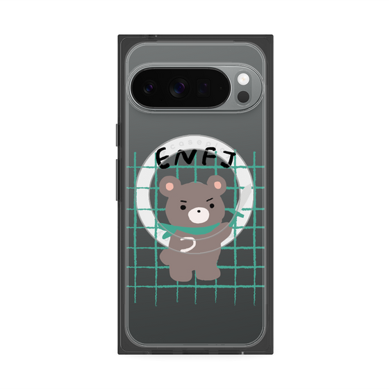 プレミアムスクエアケース with Pixelsnap［ オリジナル - ENFJ 主人公 - キャラクター ］