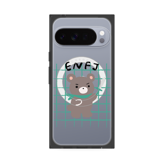 プレミアムスクエアケース with Pixelsnap［ オリジナル - ENFJ 主人公 - キャラクター ］