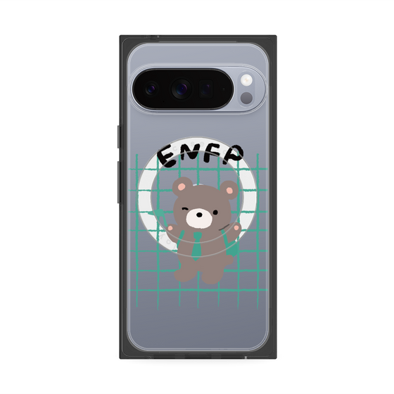プレミアムスクエアケース with Pixelsnap［ オリジナル - ENFP 運動家 - キャラクター ］