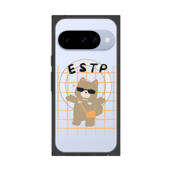 プレミアムスクエアケース with Pixelsnap［ オリジナル - ESTP 起業家 - キャラクター ］