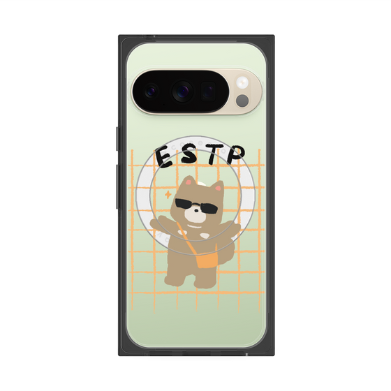 プレミアムスクエアケース with Pixelsnap［ オリジナル - ESTP 起業家 - キャラクター ］