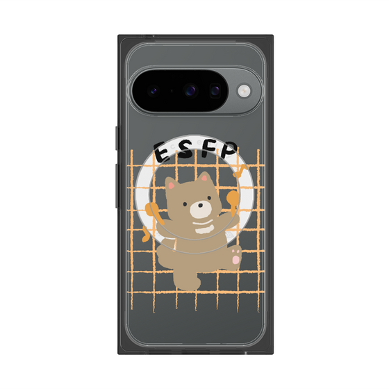 プレミアムスクエアケース with Pixelsnap［ オリジナル - ESFP エンターテイナー - キャラクター ］
