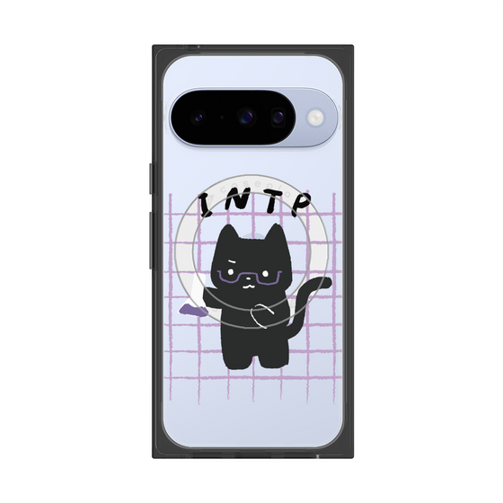 プレミアムスクエアケース with Pixelsnap［ オリジナル - INTP 論理学者 - キャラクター ］