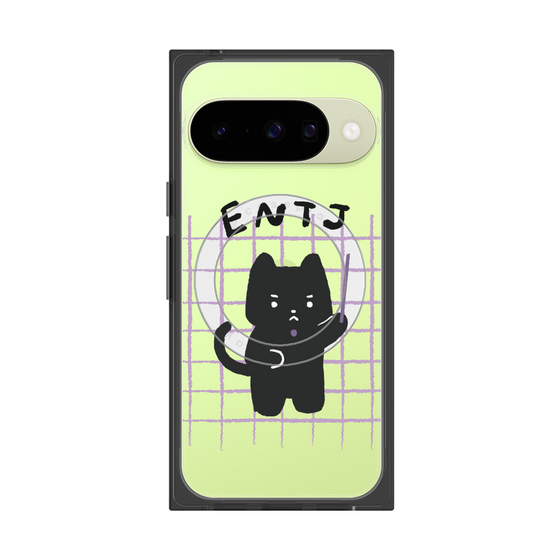 プレミアムスクエアケース with Pixelsnap［ オリジナル - ENTJ 指揮官 - キャラクター ］