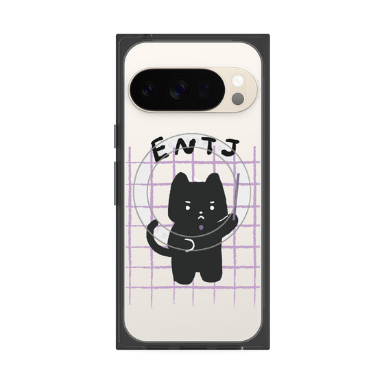 プレミアムスクエアケース with Pixelsnap［ オリジナル - ENTJ 指揮官 - キャラクター ］